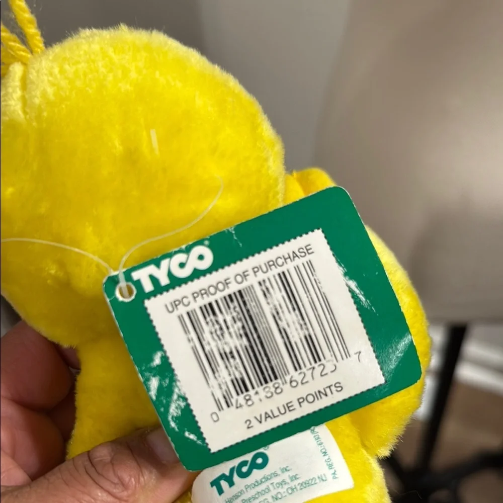 Sesame Street Big Bird Plush Toy Yellow and Orange